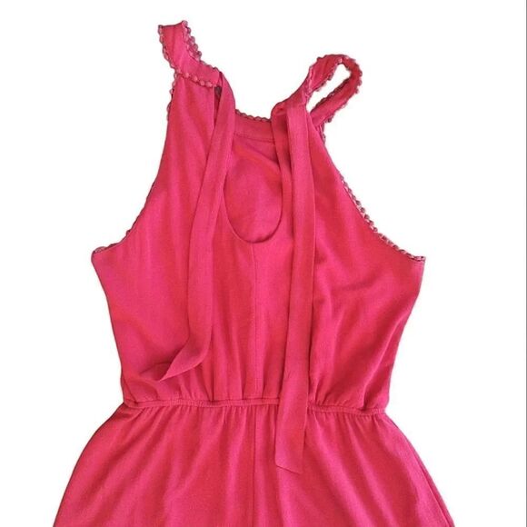 Y2K Pink Halter and Striped Strapless Romper Shorts Size Large Bundle - Picture 15 of 16